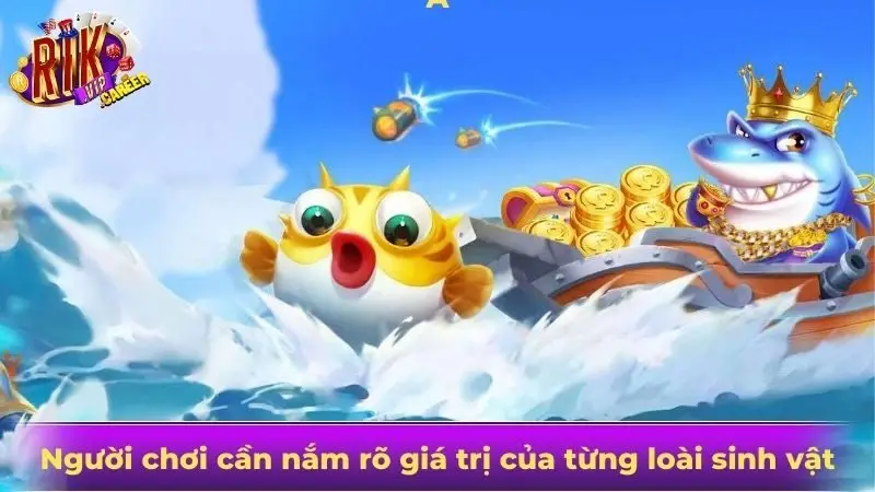 Người chơi cần nắm rõ giá trị của từng loài sinh vật